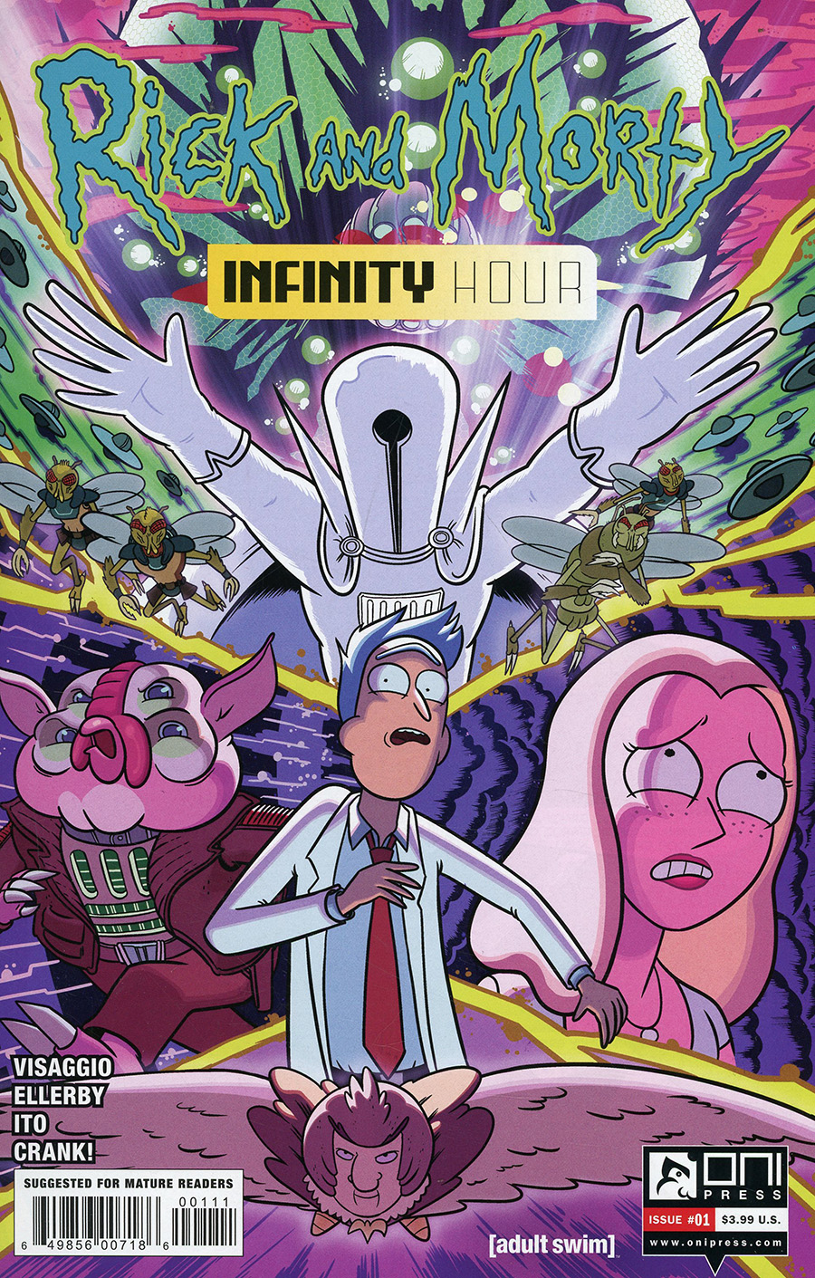 Rick And Morty Infinity Hour #1 Cover A Regular Marc Ellerby Cover