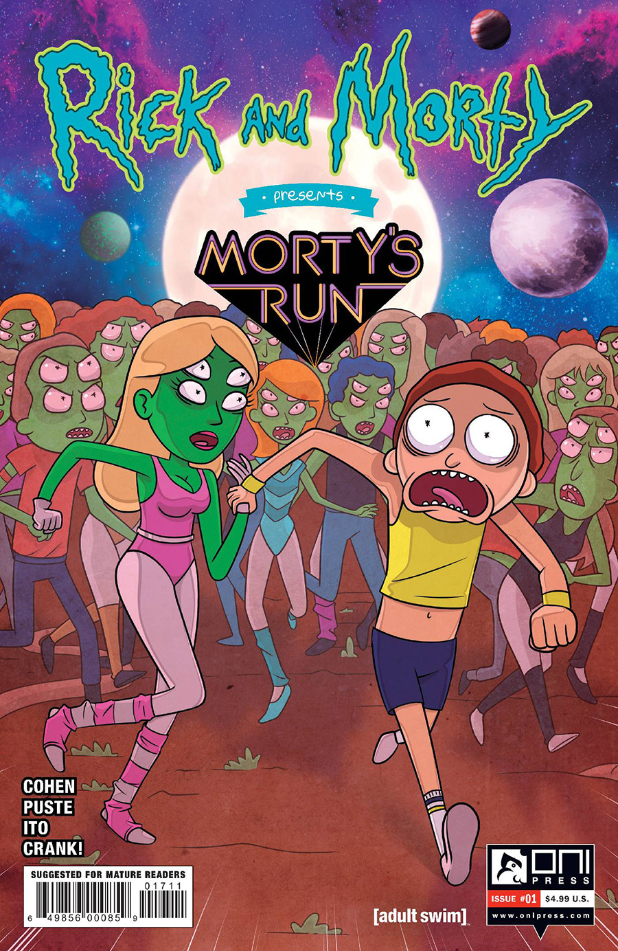 Rick And Morty Presents Mortys Run #1 Cover A Regular Puste Cover