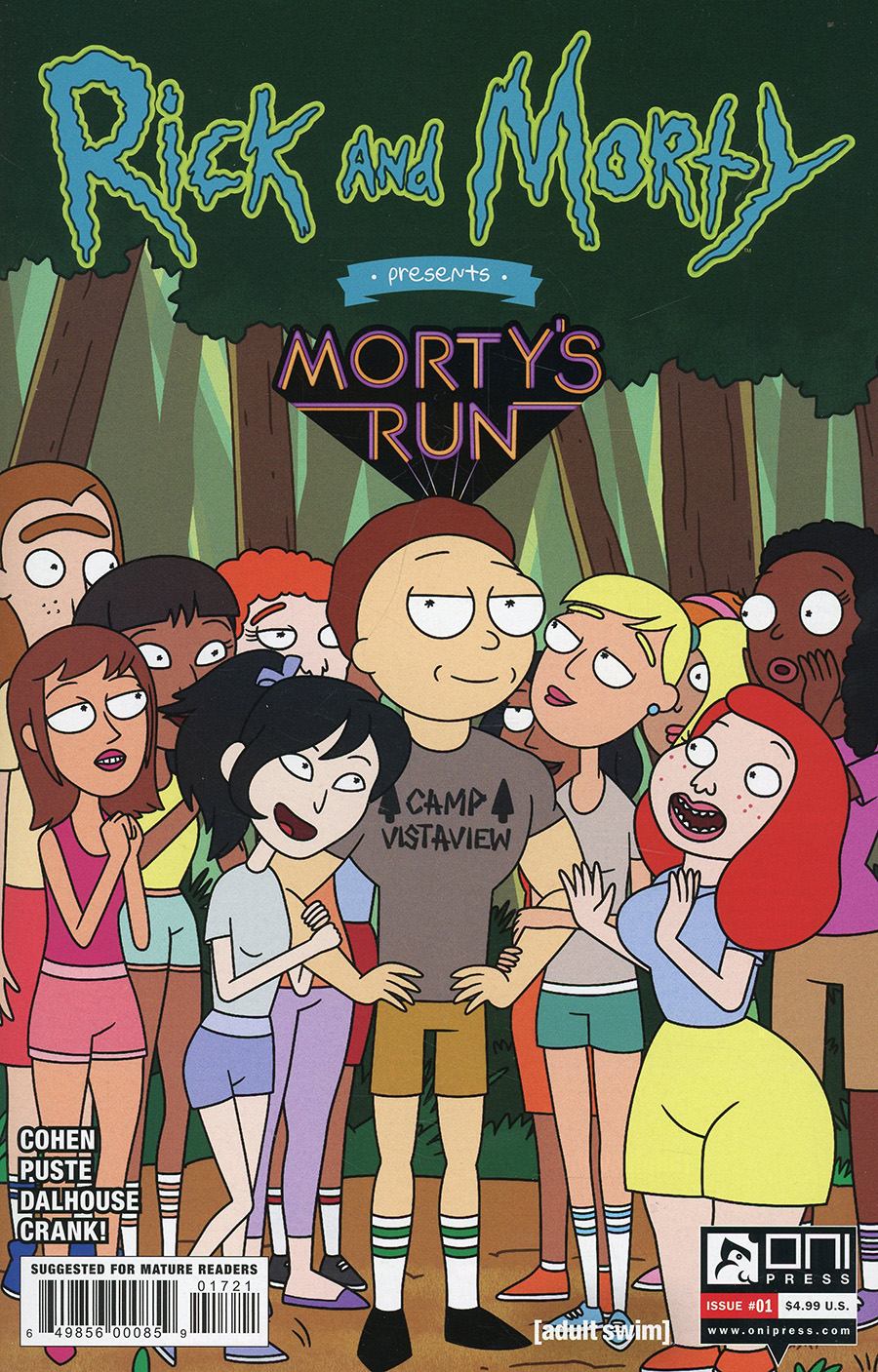 Rick And Morty Presents Mortys Run #1 Cover B Variant Tom Feister Cover