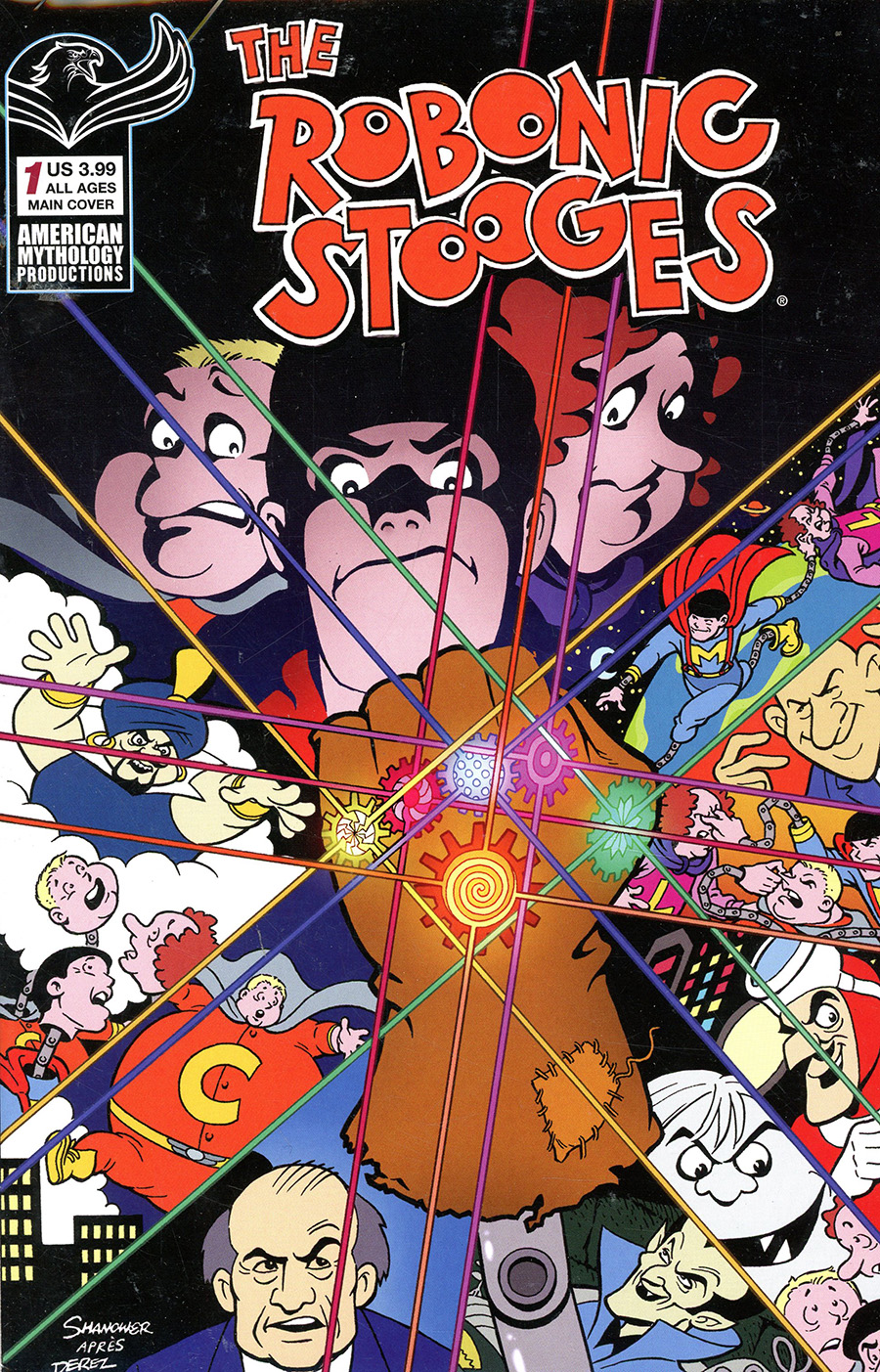 Robonic Stooges #1-3 Reader Set