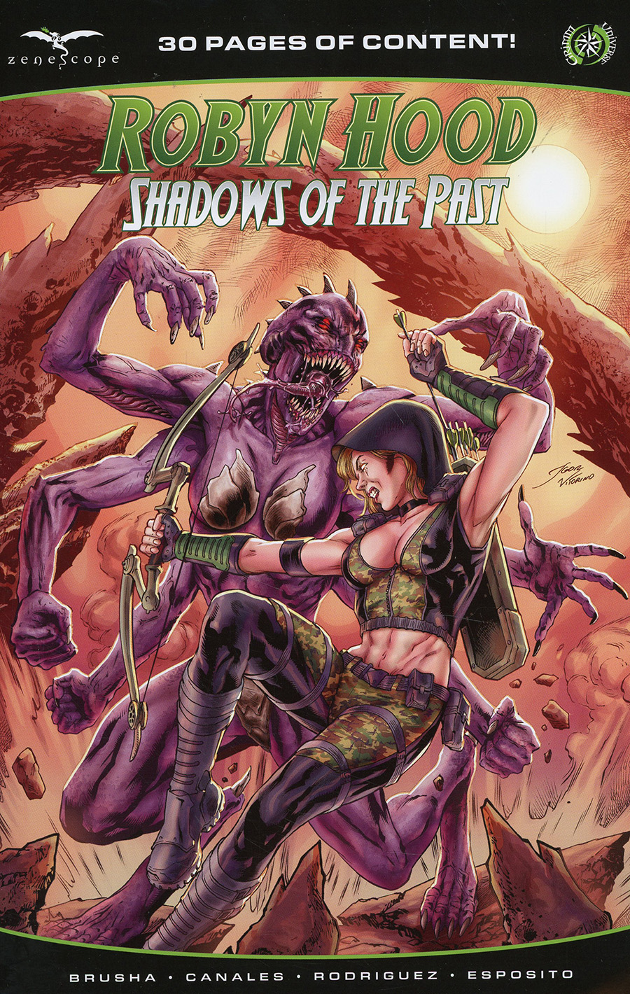 Grimm Fairy Tales Presents Robyn Hood Shadows Of The Past #1 (One Shot) Cover B Igor Vitorino