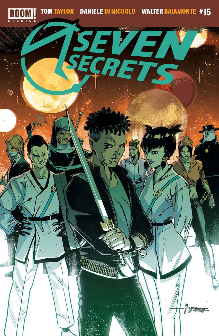 Seven Secrets #15 Cover B Variant Javier Fernandez Cover