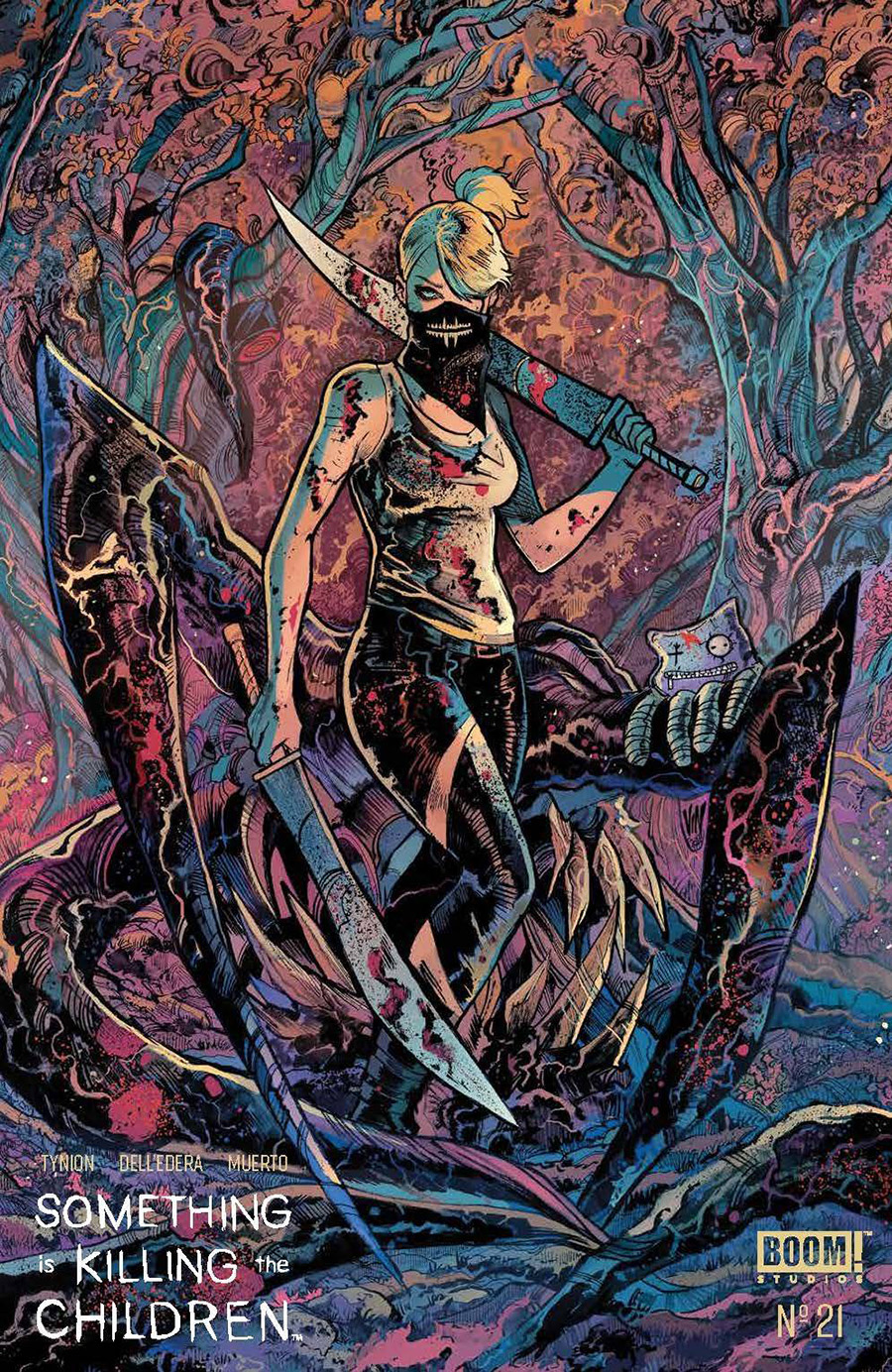 Something Is Killing The Children #21 Cover H Variant Vincenzo Riccardi BG Cover