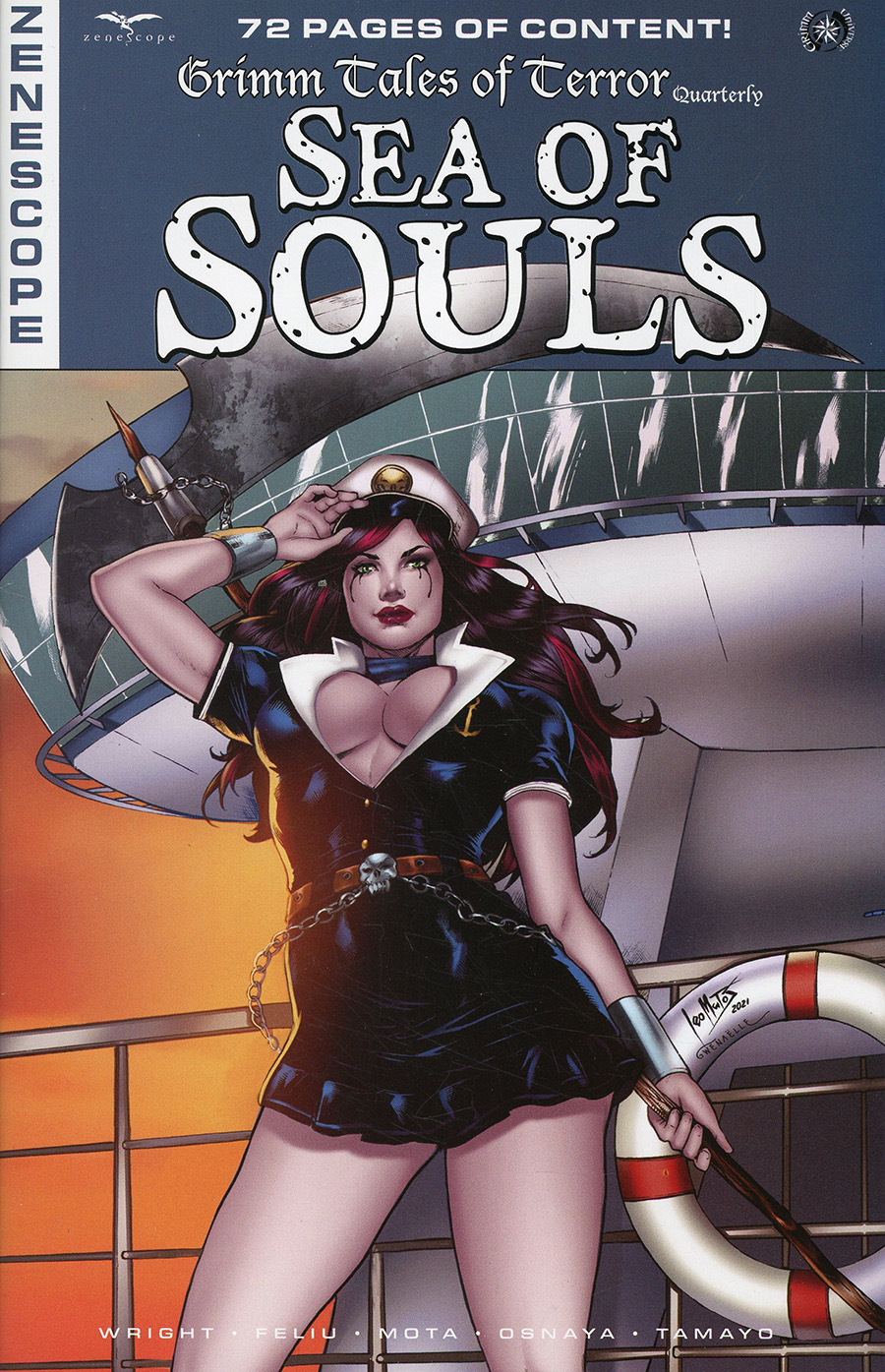 Grimm Fairy Tales Presents Grimm Tales Of Terror Quarterly #5 Sea Of Souls Cover C Leo Matos