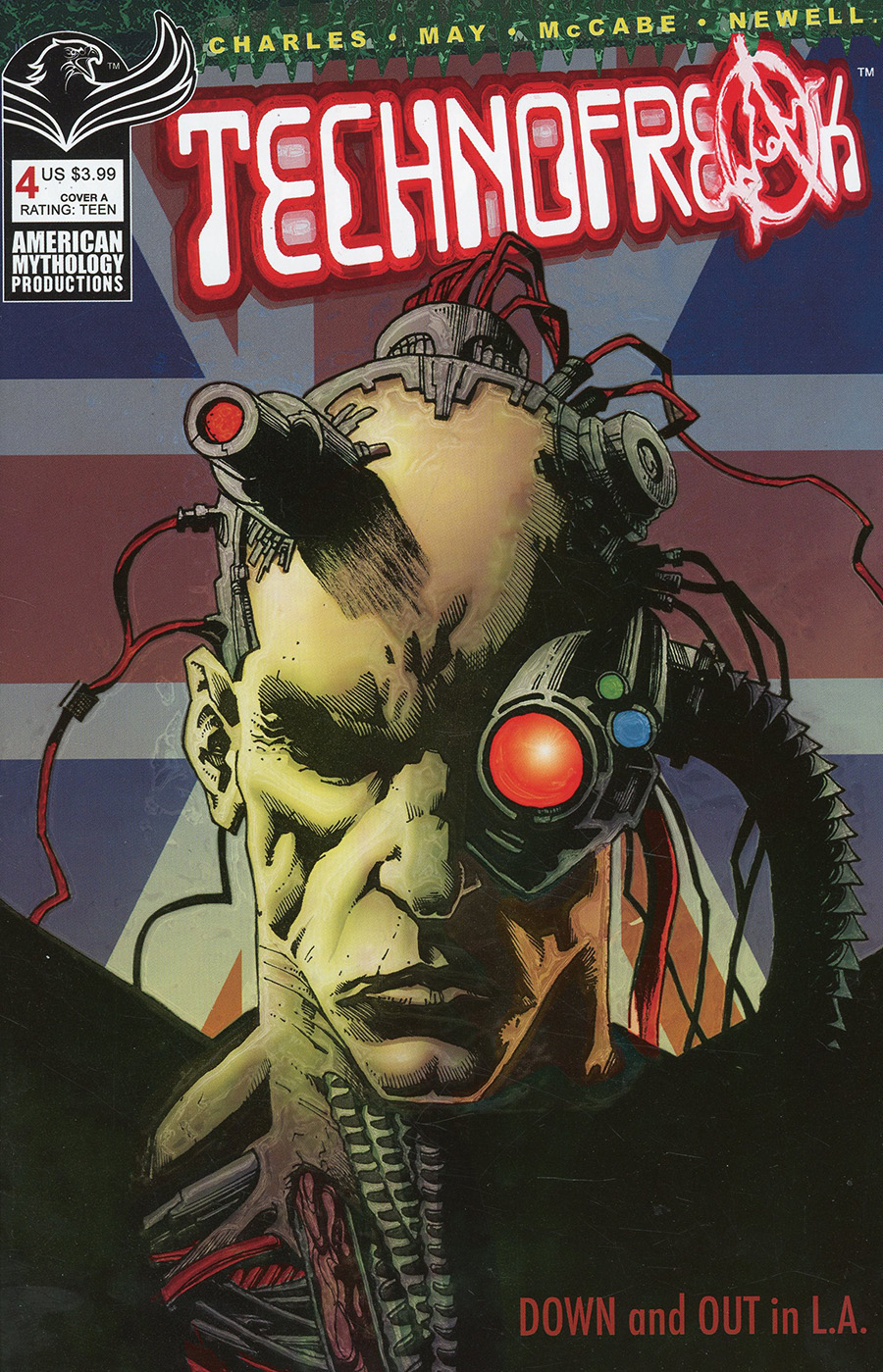 Technofreak #4 Cover A Regular John Charles & Tom Newell Cover