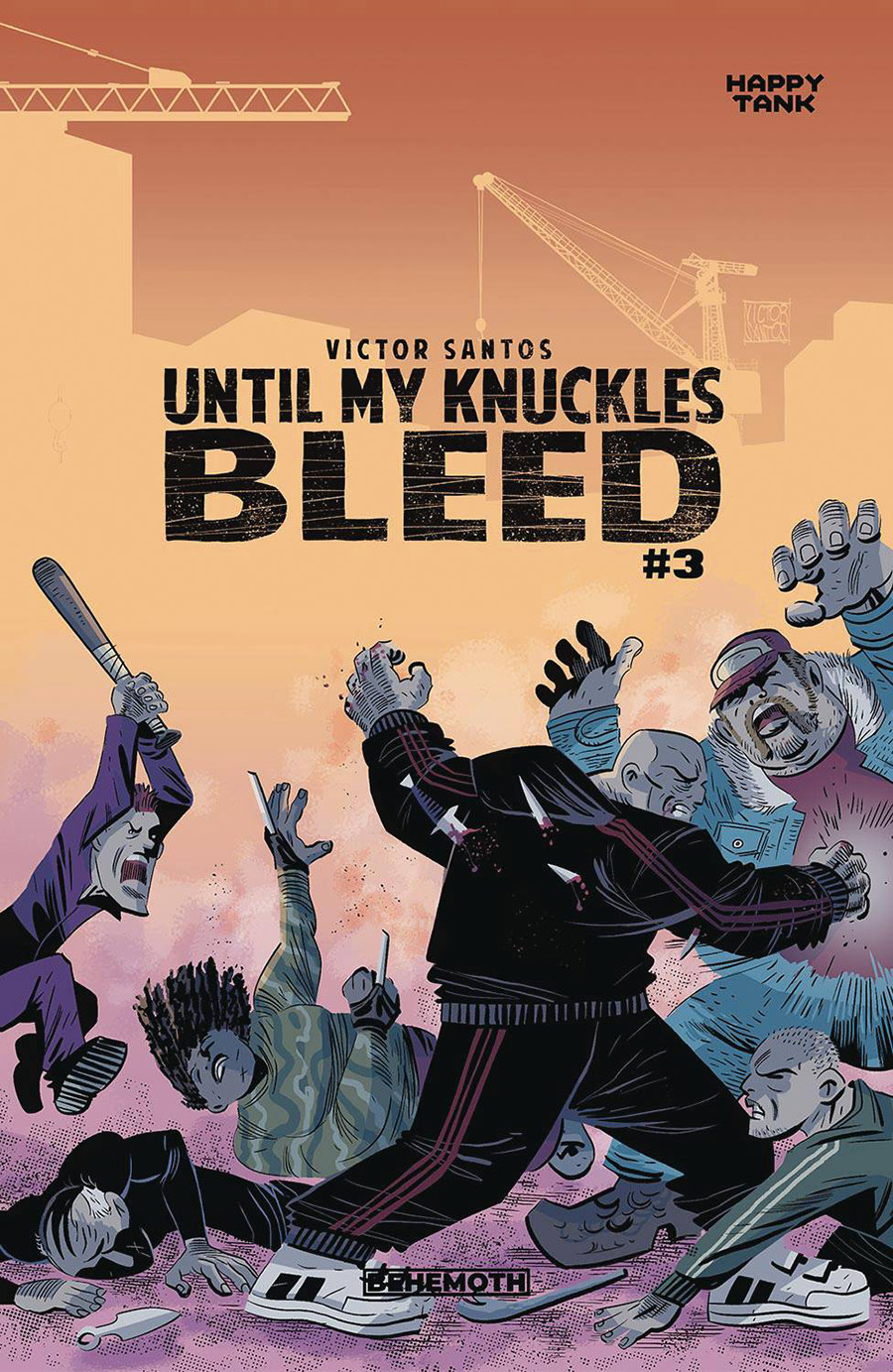 Until My Knuckles Bleed #3 Cover C Variant Victor Santos Cover