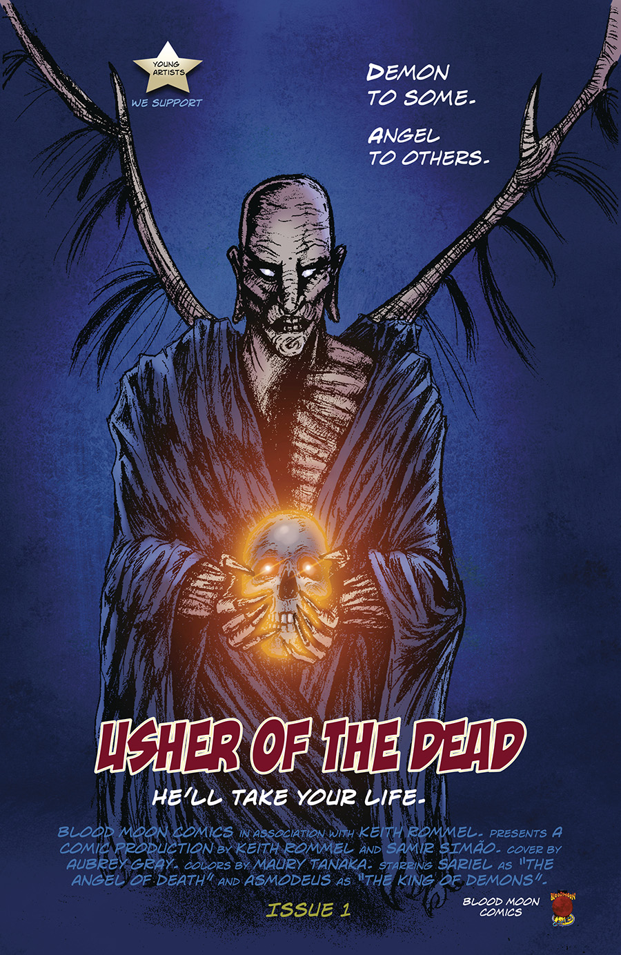 Usher Of The Dead #1 Cover B Variant Aubrey Gray Homage Cover (Limit 1 Per Customer)