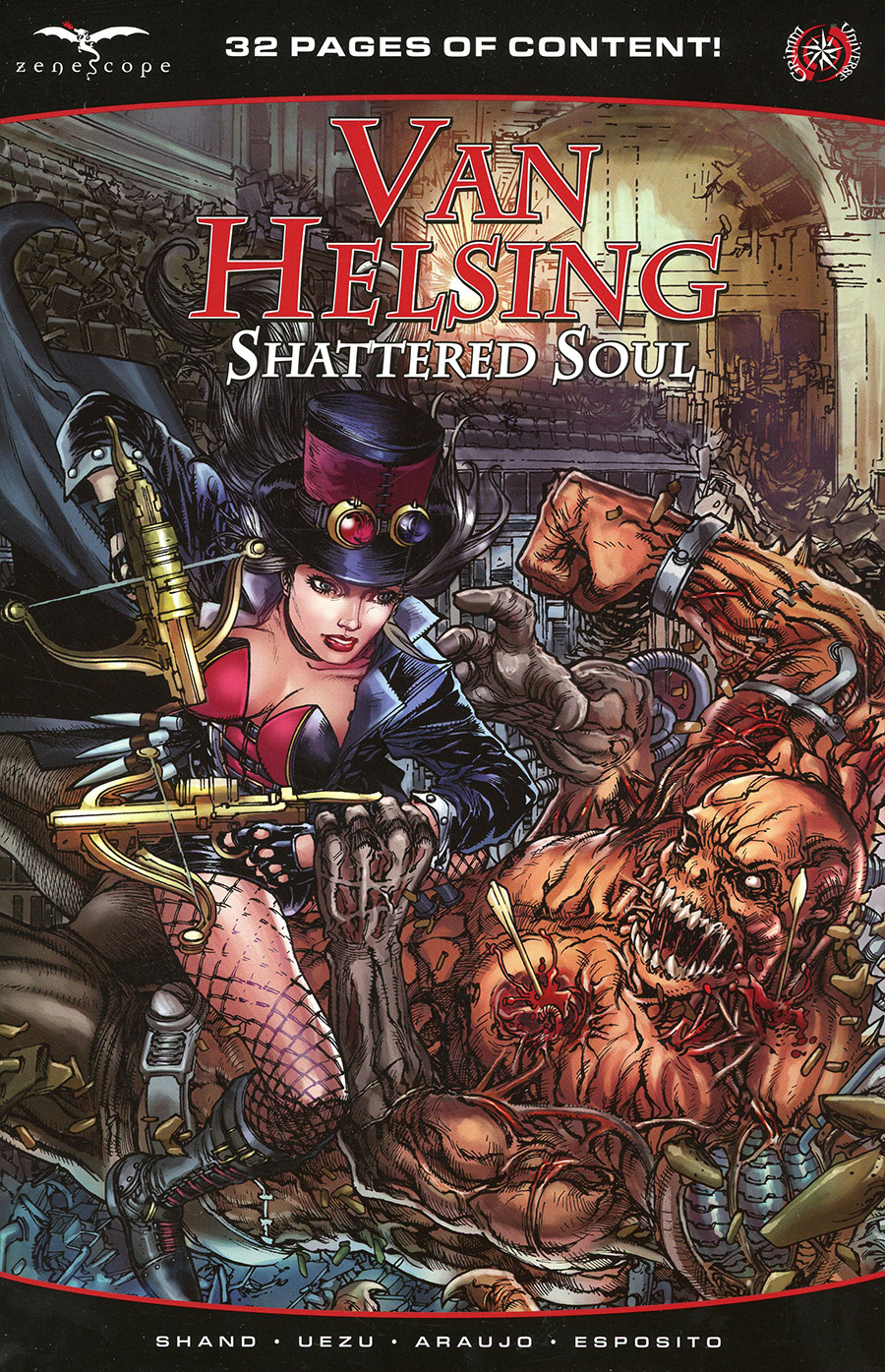 Grimm Fairy Tales Presents Van Helsing Shattered Soul #1 (One Shot) Cover B Harvey Tolibao