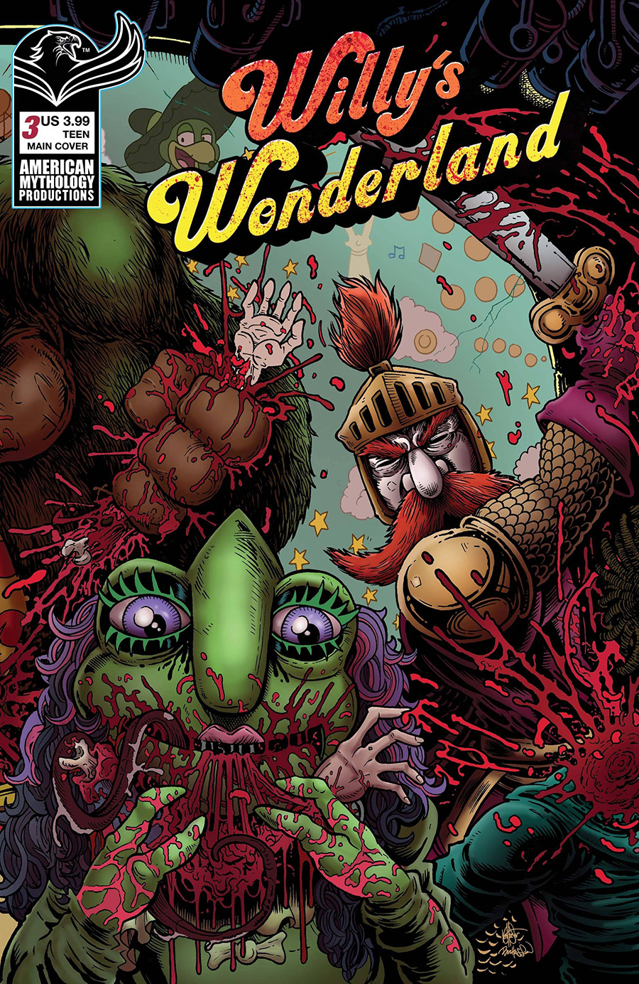 Willys Wonderland Prequel #3 Cover A Regular Buz Hasson & Ken Haeser Cover
