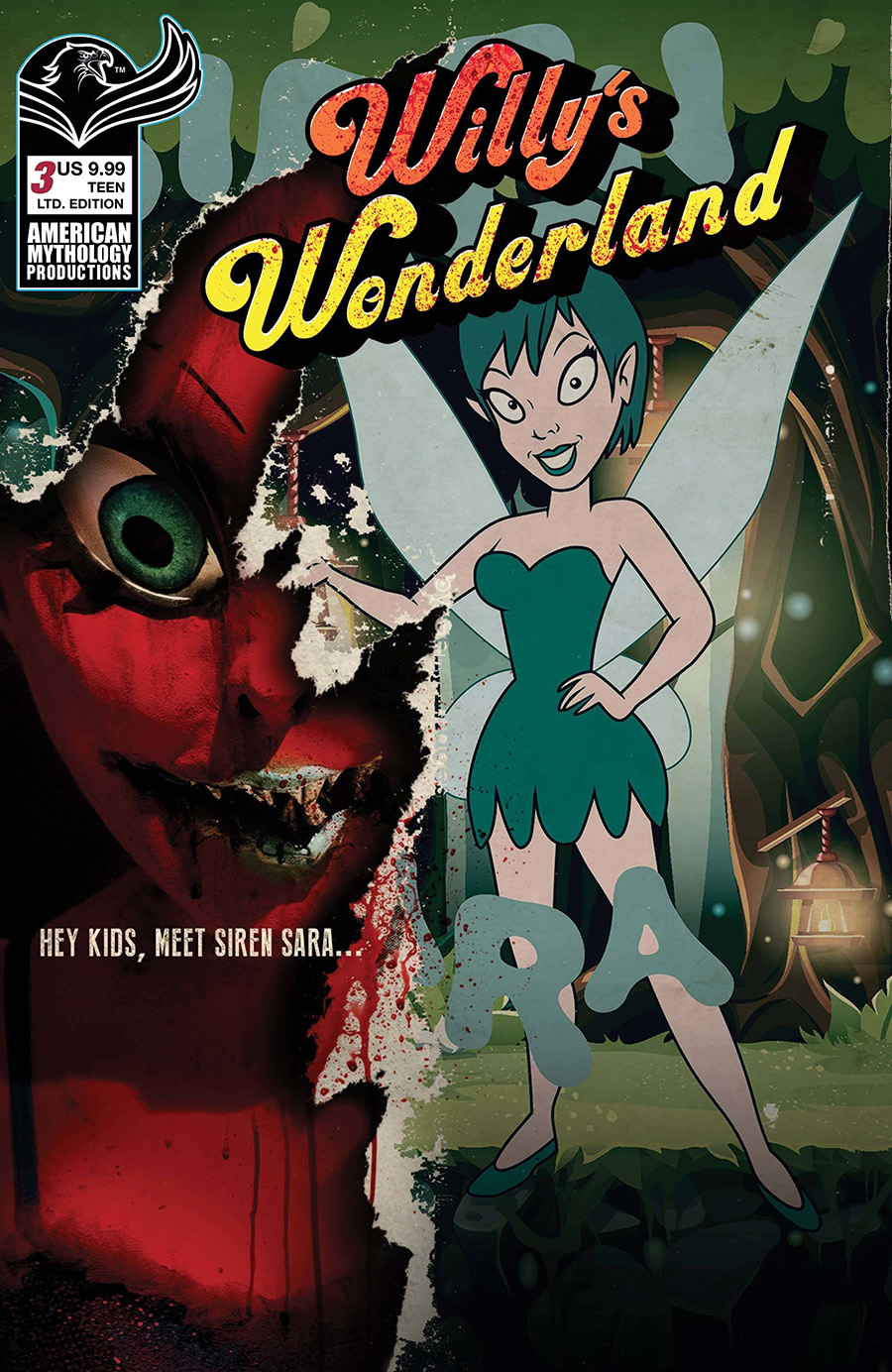 Willys Wonderland Prequel #3 Cover C Limited Edition Slashin Time Poster Variant Cover