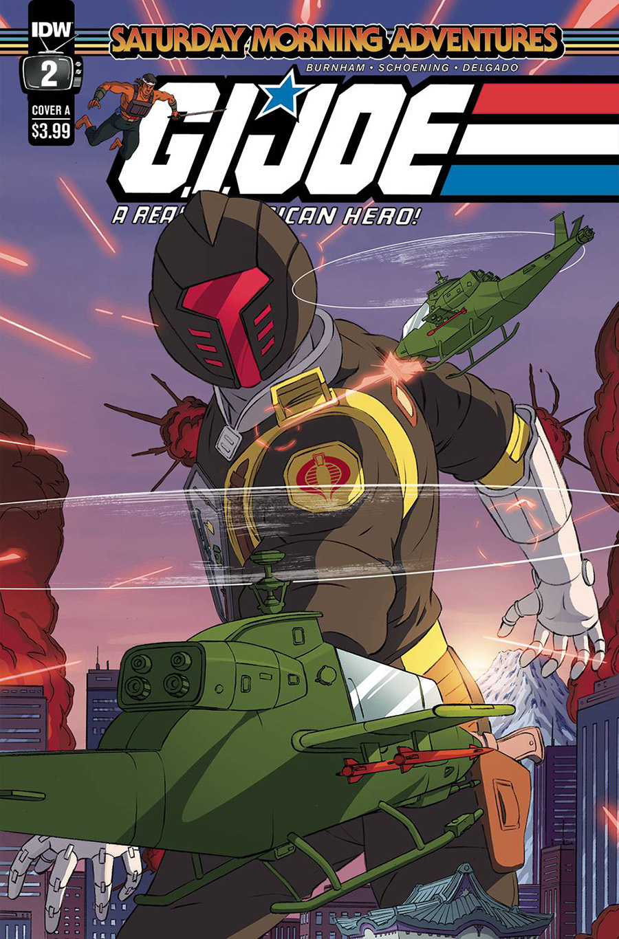 GI Joe A Real American Hero Saturday Morning Adventures #2 Cover A Regular Dan Schoening Cover