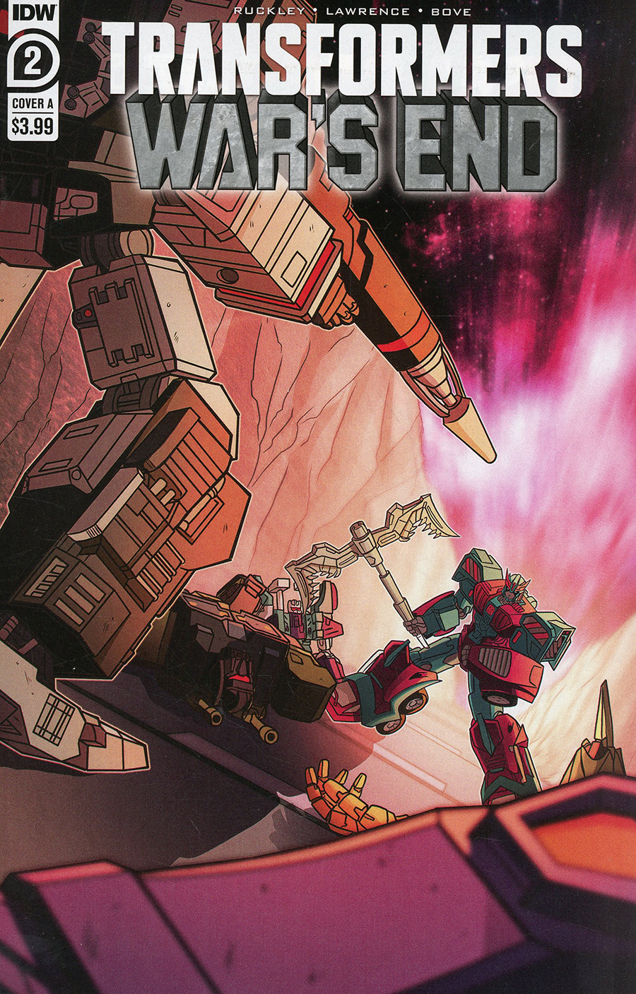 Transformers Wars End #2 Cover A Regular Chris Panda Cover