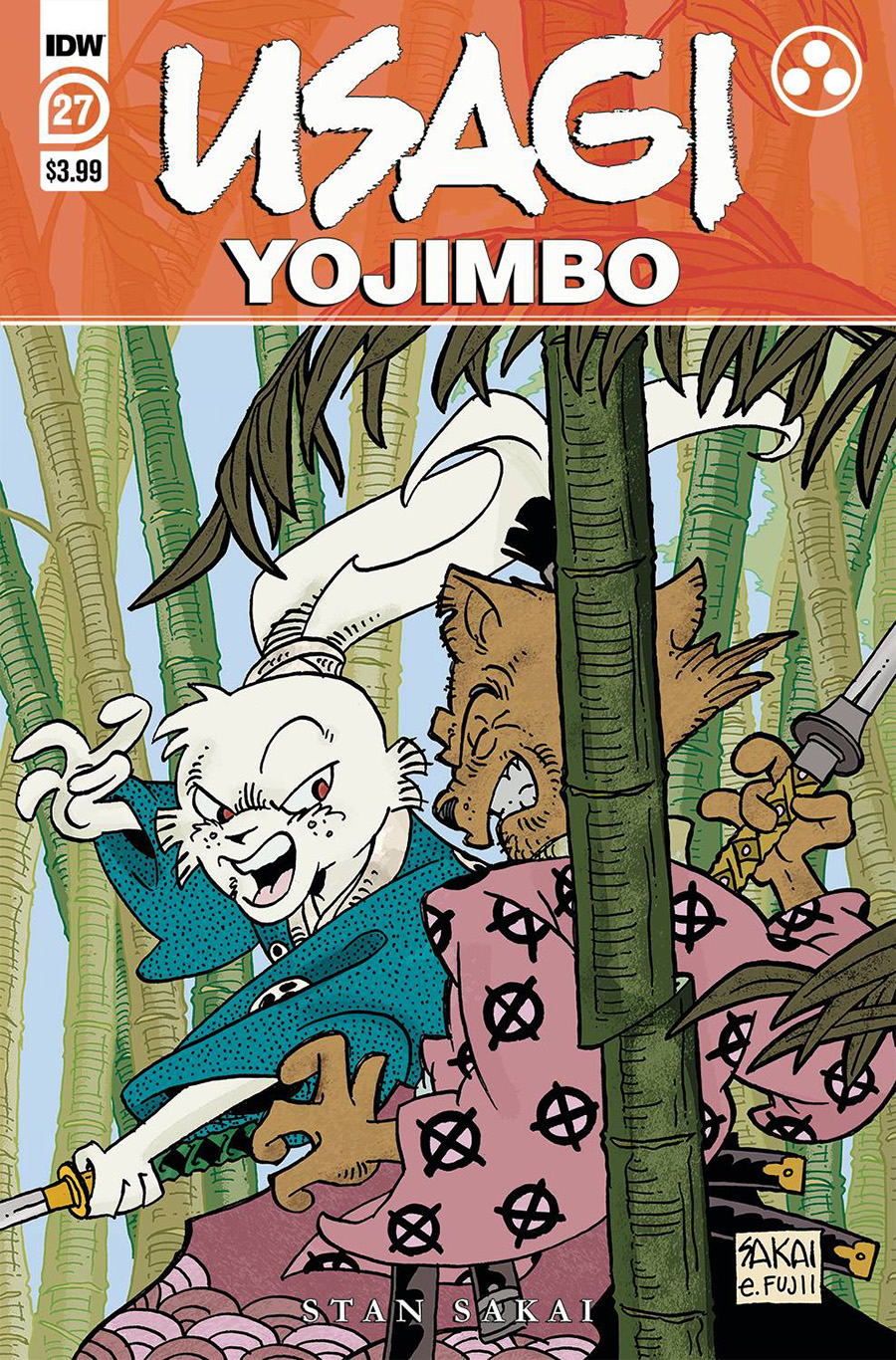 Usagi Yojimbo Vol 4 #27 Cover A Regular Stan Sakai Cover
