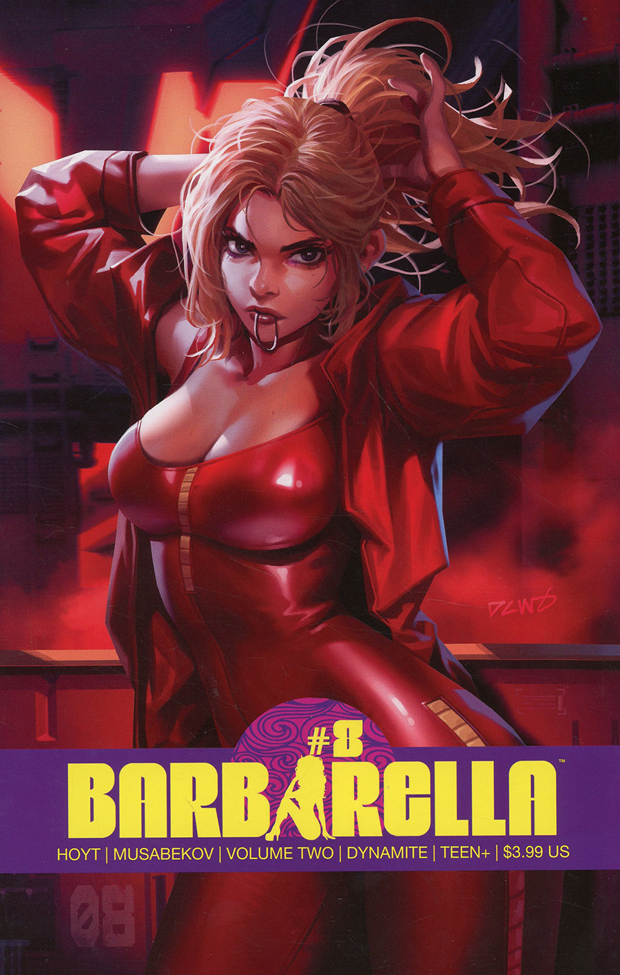 Barbarella Vol 2 #8 Cover B Variant Derrick Chew Cover