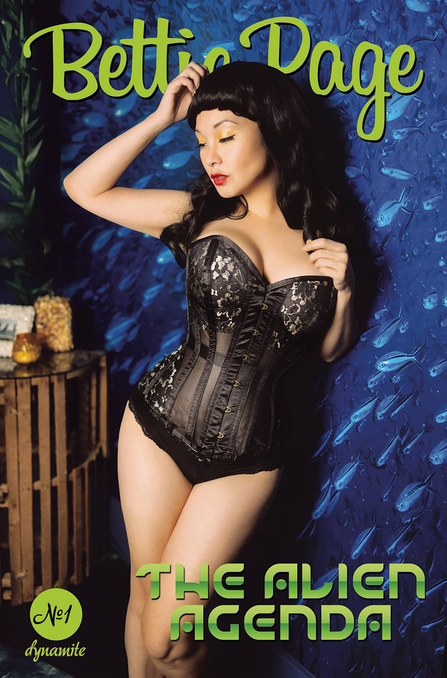 Bettie Page Alien Agenda #1 Cover E Variant Ani-Mia Cosplay Photo Cover