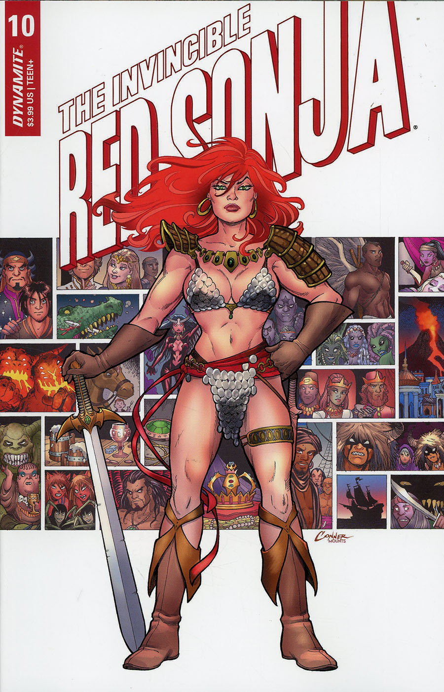 Invincible Red Sonja #10 Cover A Regular Amanda Conner Cover