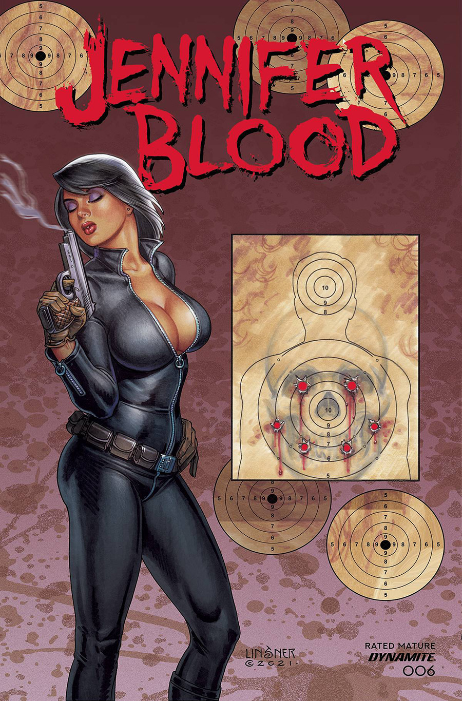 Jennifer Blood Vol 2 #6 Cover B Variant Joseph Michael Linsner Cover