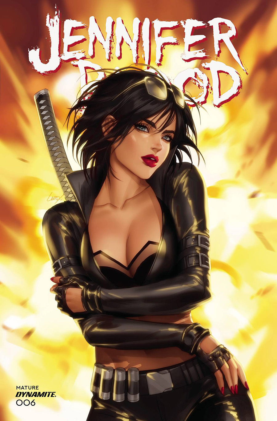 Jennifer Blood Vol 2 #6 Cover C Variant Lesley Leirix Li Cover