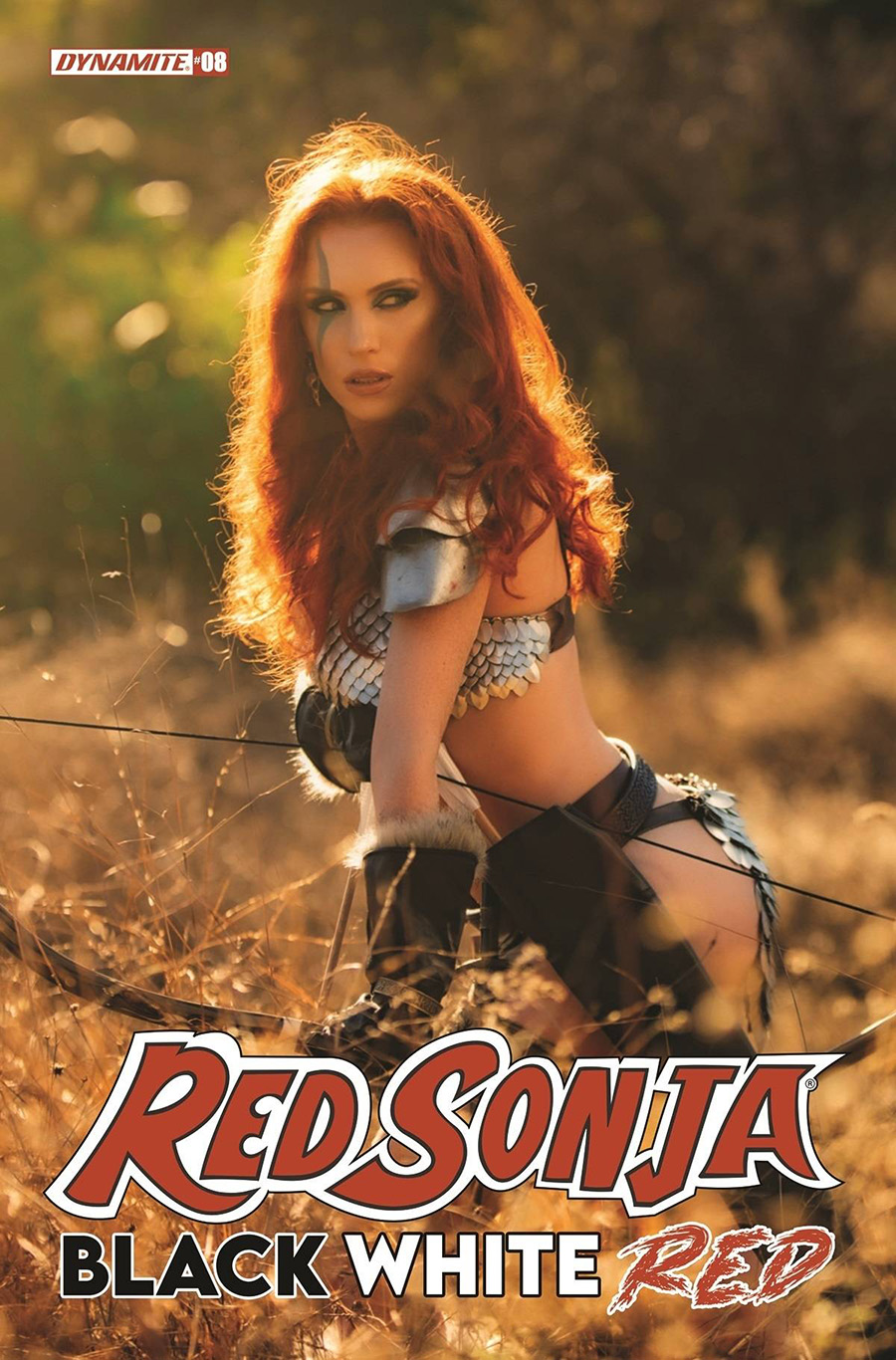 Red Sonja Black White Red #8 Cover D Variant Cosplay Photo Cover