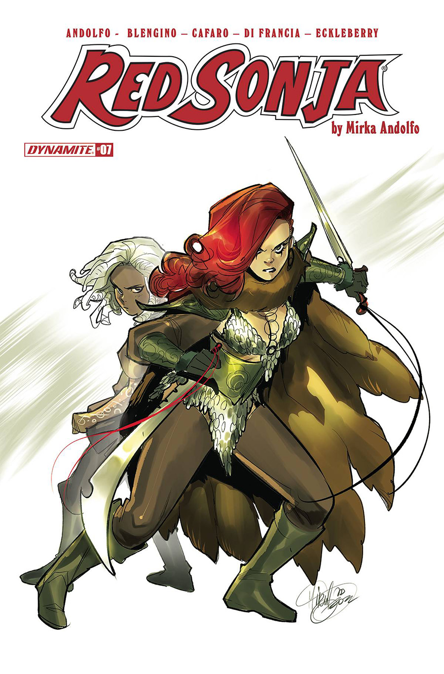 Red Sonja Vol 9 #7 Cover A Regular Mirka Andolfo Cover