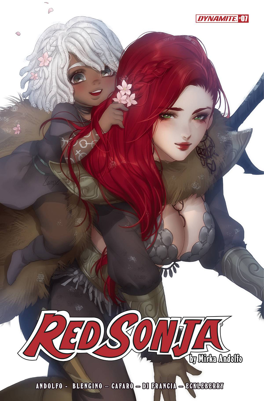 Red Sonja Vol 9 #7 Cover B Variant Lesley Leirix Li Cover