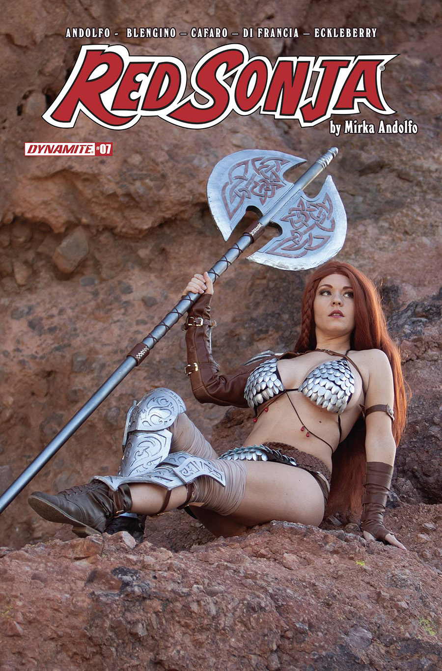 Red Sonja Vol 9 #7 Cover E Variant Tabitha Lyons Cosplay Photo Cover