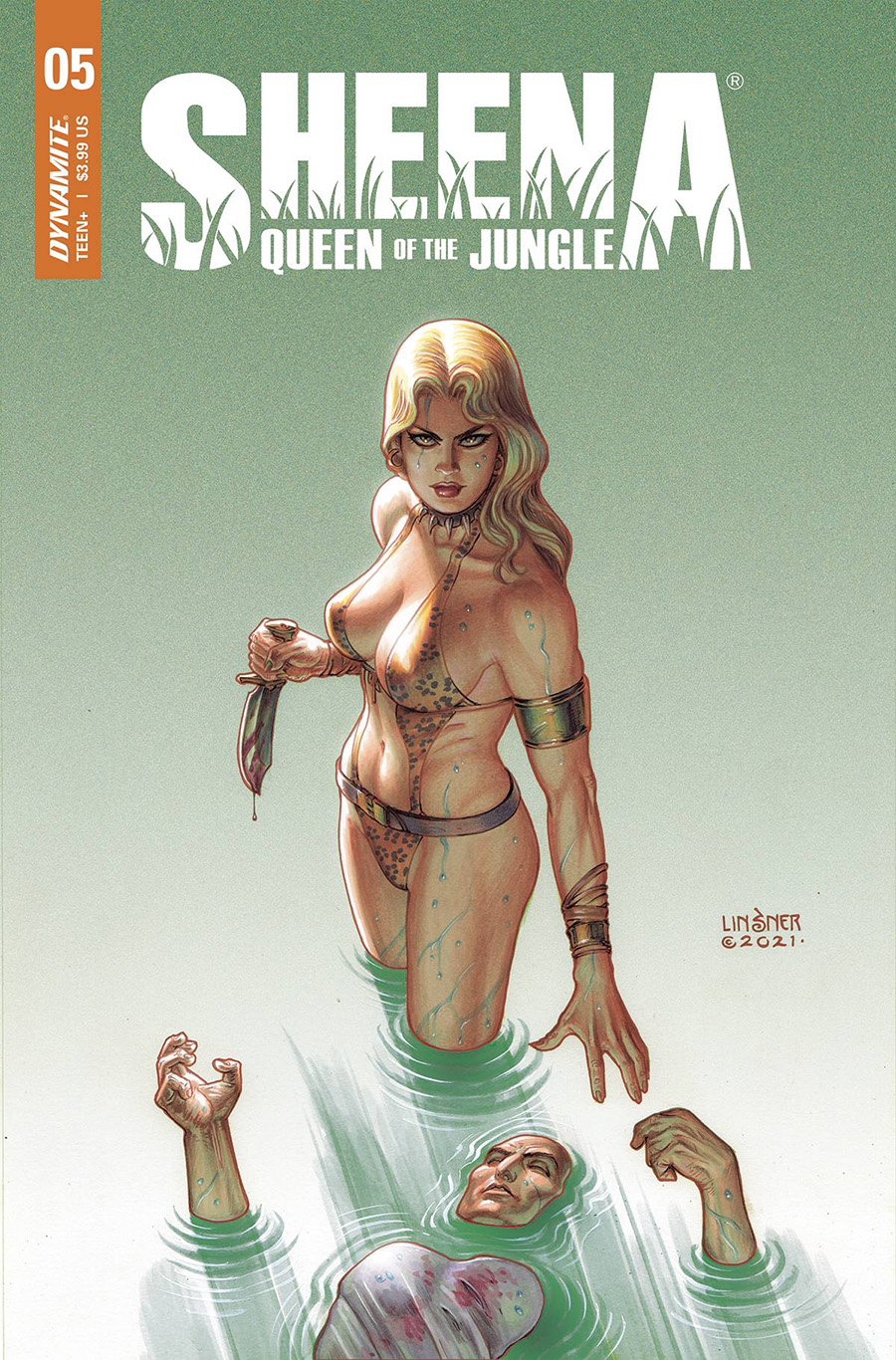 Sheena Queen Of The Jungle #5 Cover D Variant Joseph Michael Linsner Cover
