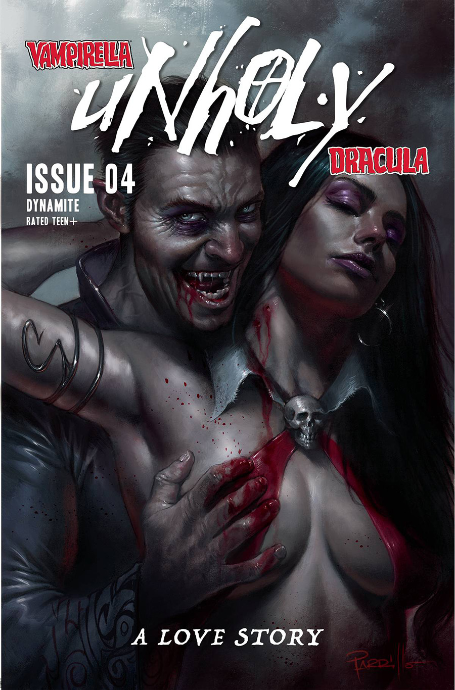 Vampirella Dracula Unholy #4 Cover A Regular Lucio Parrillo Cover