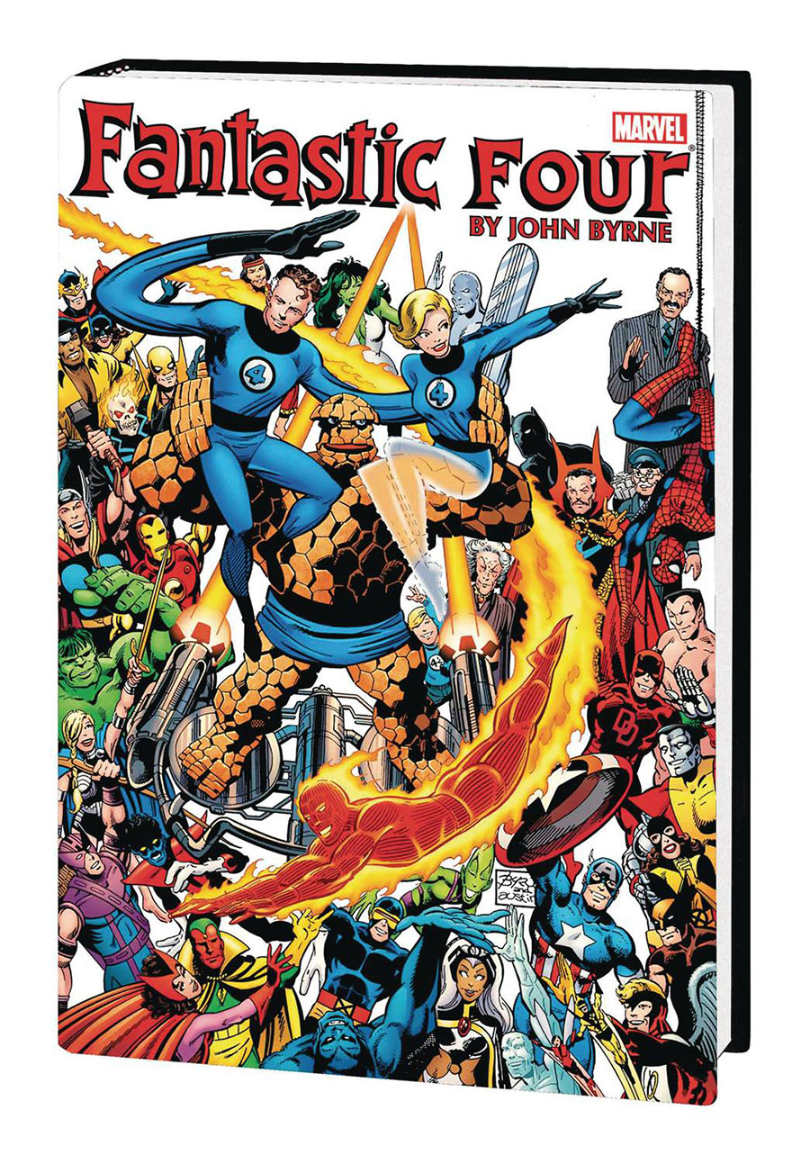 Fantastic Four By John Byrne Omnibus Vol 1 HC Book Market John Byrne Anniversary Cover New Printing