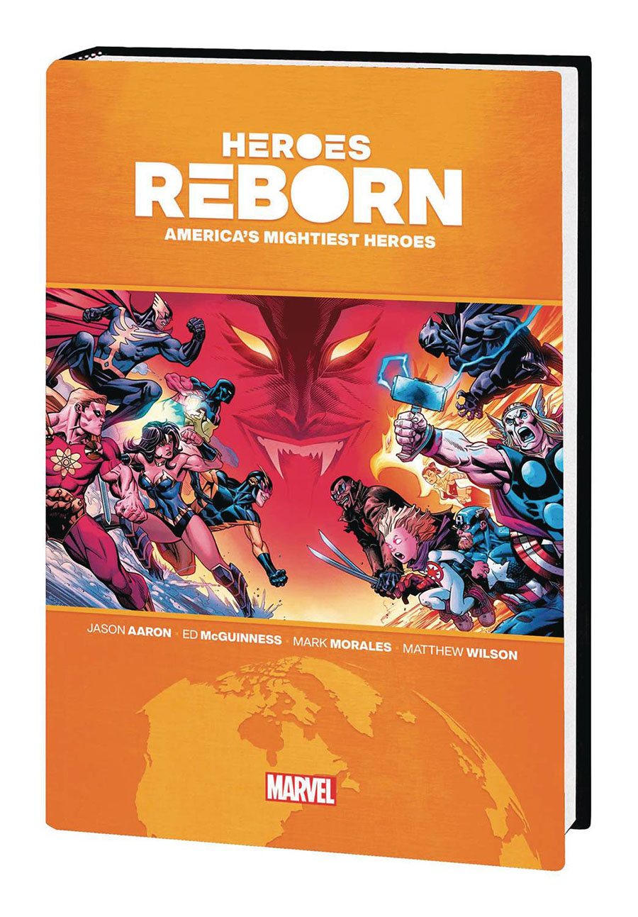 Heroes Reborn Americas Mightiest Heroes Omnibus HC Book Market Ed McGuinness Cover