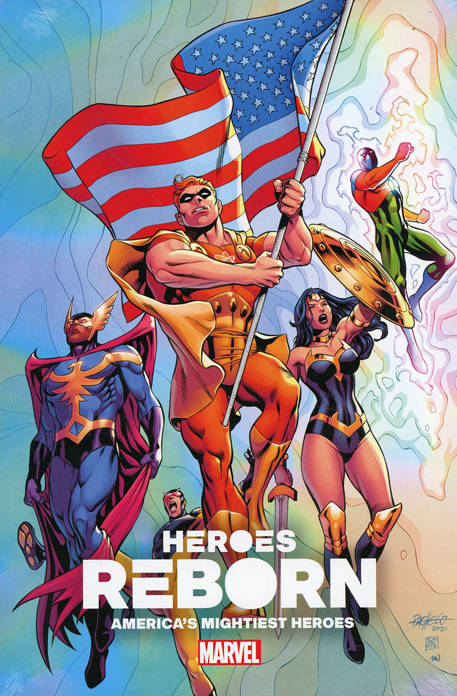Heroes Reborn Americas Mightiest Heroes Omnibus HC Direct Market Carlos Pacheco Variant Cover