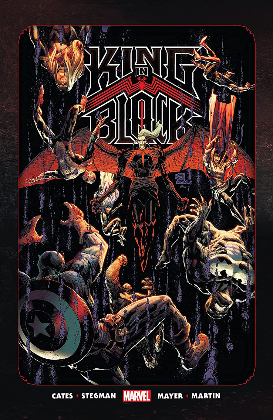 King In Black Omnibus HC Book Market Ryan Stegman Fall Cover