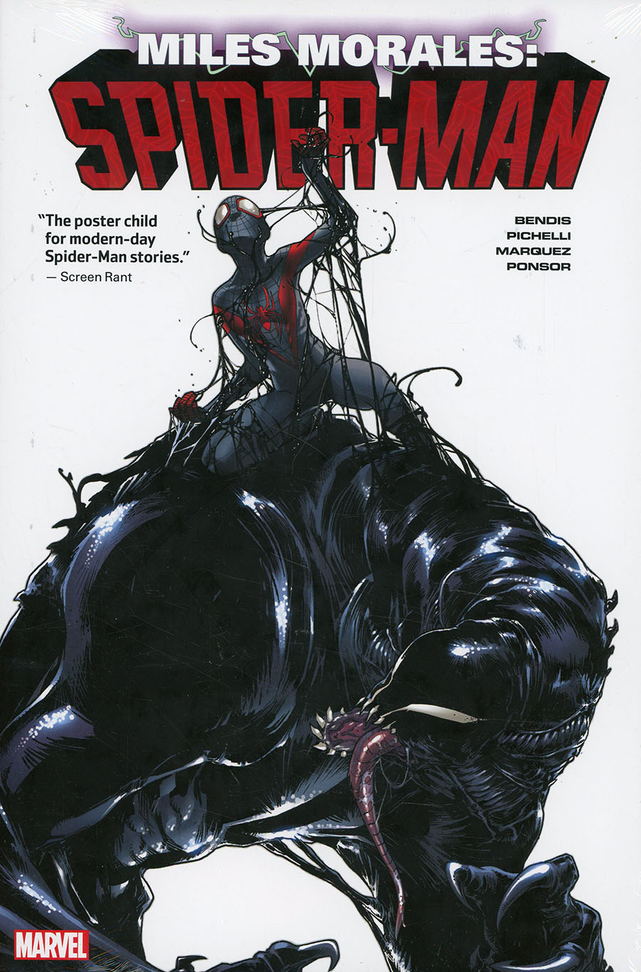 Miles Morales Spider-Man Omnibus Vol 1 HC Direct Market Sara Pichelli Variant Cover