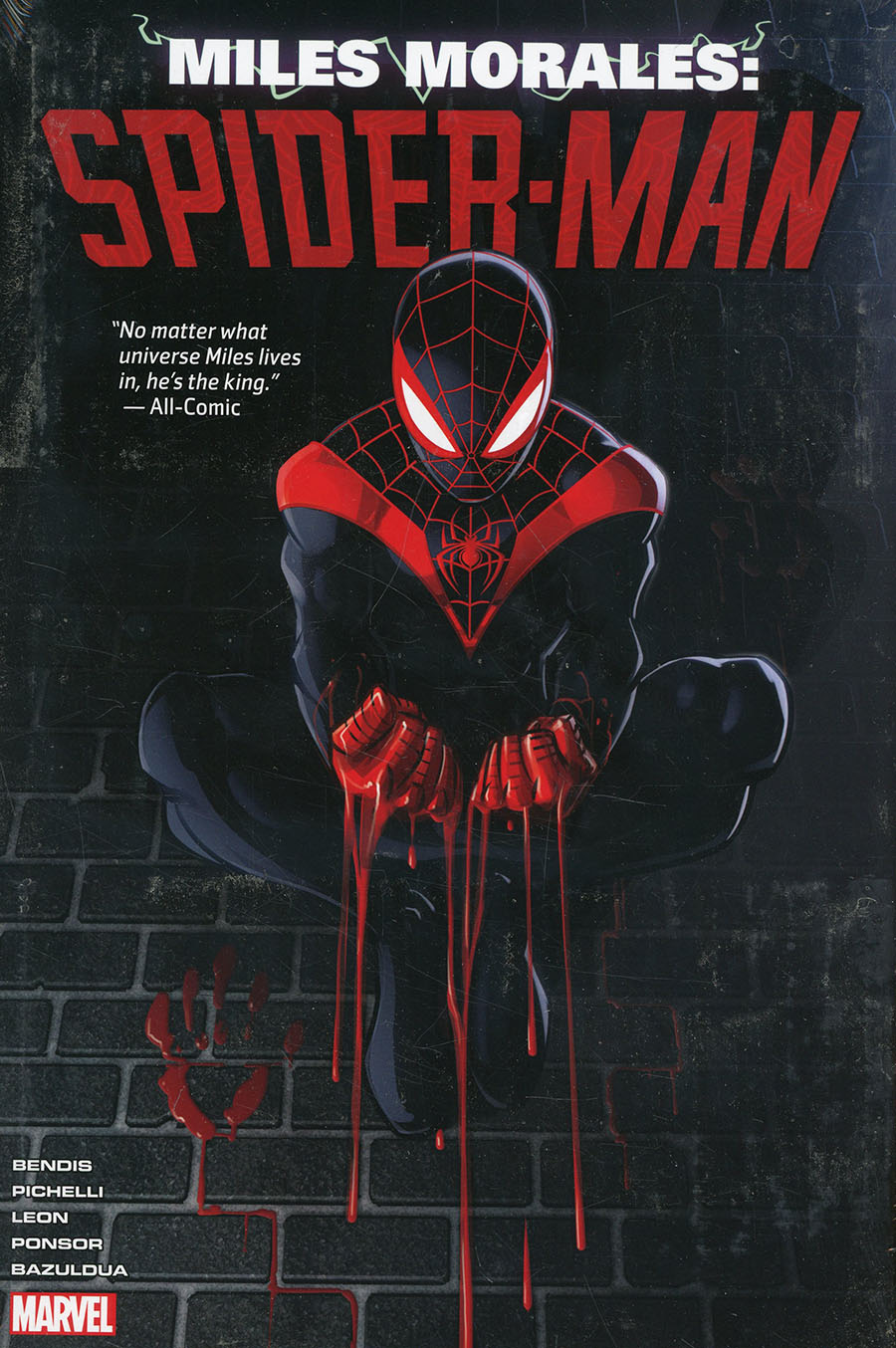 Miles Morales Spider-Man Omnibus Vol 2 HC Direct Market Patrick Brown Variant Cover