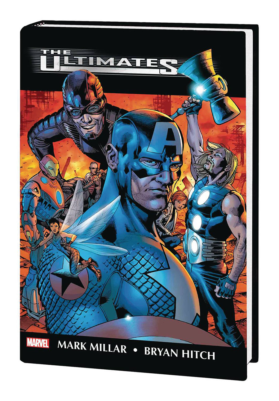 Ultimates By Mark Millar & Bryan Hitch Omnibus HC Book Market Bryan Hitch Ultimates Cover New Printing
