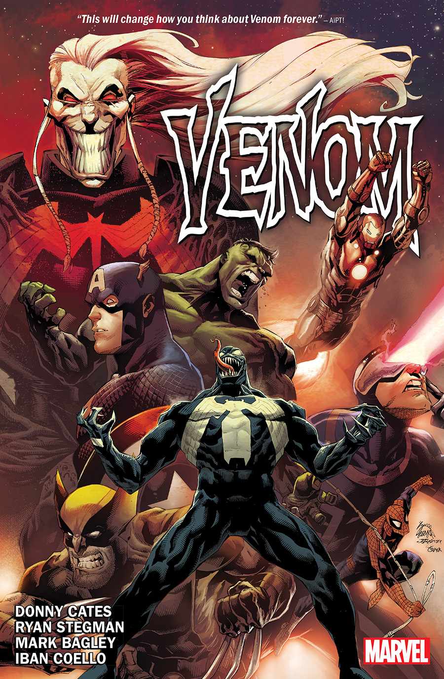 Venomnibus By Donny Cates & Ryan Stegman HC Book Market Ryan Stegman King In Black Cover