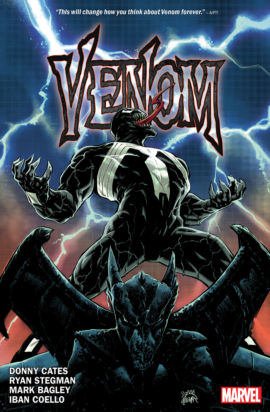 Venomnibus By Donny Cates & Ryan Stegman HC Direct Market Ryan Stegman Rex Variant Cover