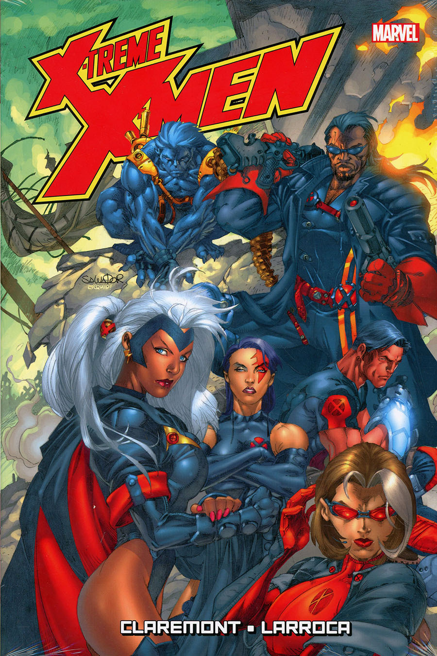 X-Treme X-Men By Chris Claremont Omnibus Vol 1 HC Book Market Salvador Larroca First Issue Cover