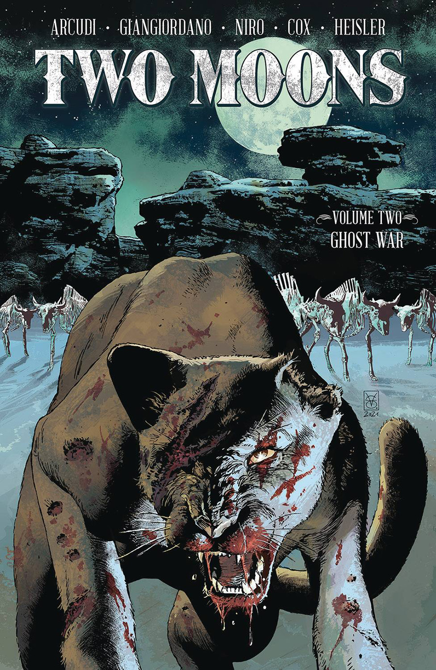 Two Moons Vol 2 Ghost War TP