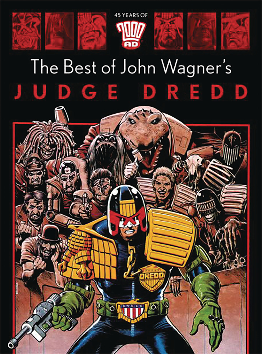 Best Of John Wagners Judge Dredd HC