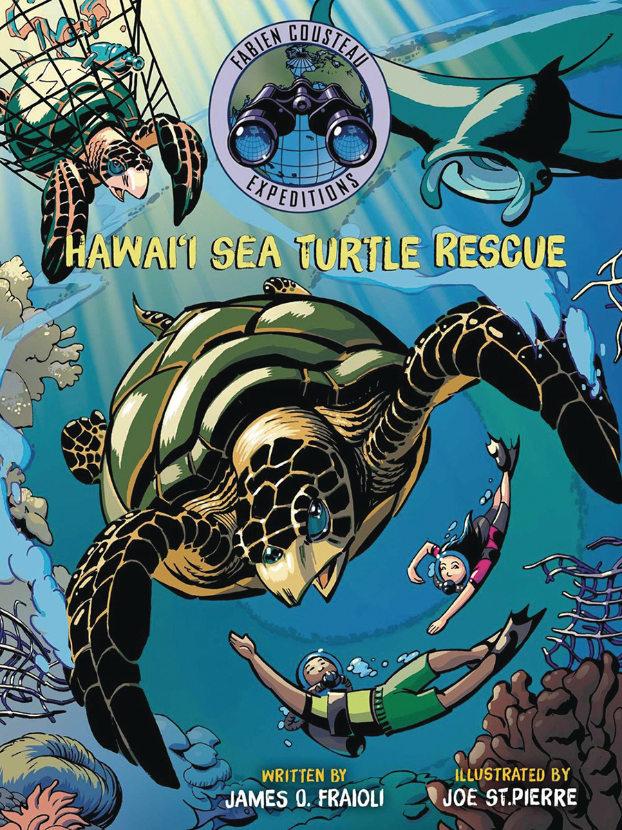 Fabian Cousteau Expeditions Hawaii Sea Turtle Rescue HC