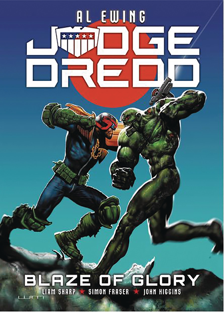 Judge Dredd Blaze Of Glory TP