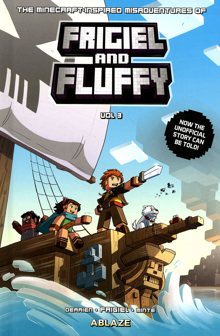 Minecraft-Inspired Misadventures Of Frigiel & Fluffy Vol 3 HC