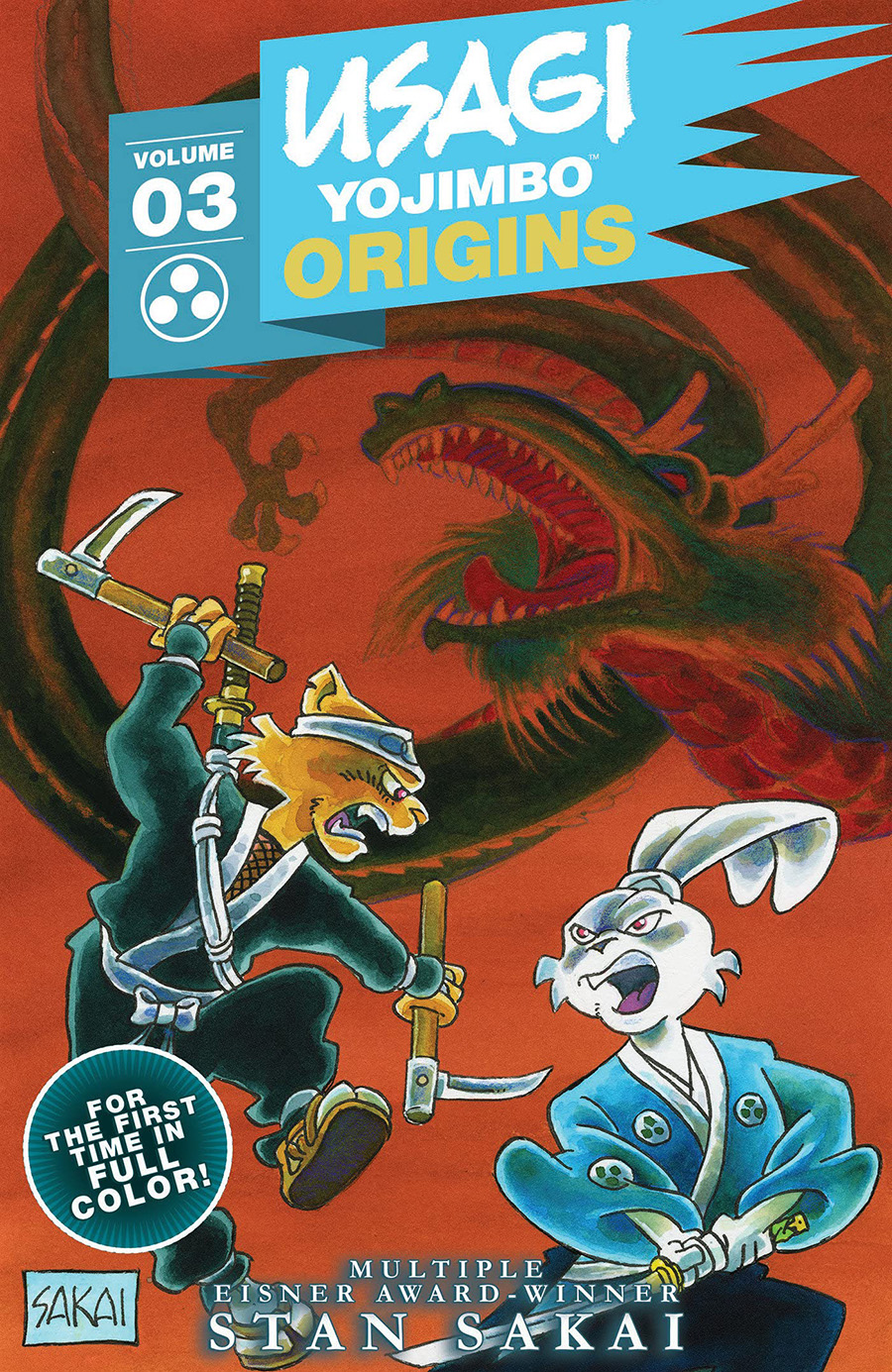 Usagi Yojimbo Origins Vol 3 Dragon Bellow Conspiracy TP
