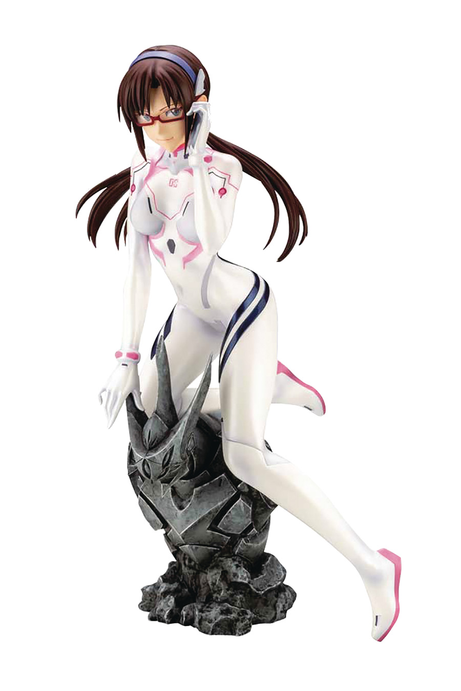 Evangelion 3.0 Plus 1.0 Thrice Upon A Time Mari Makinami White Plugsuit PVC Statue