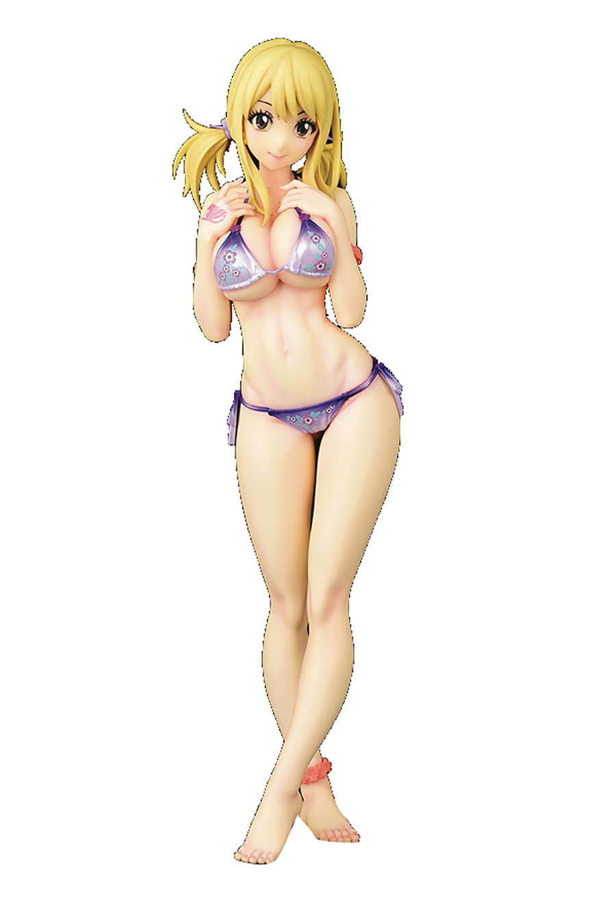 Fairy Tail Lucy Heartfilia Pure In Heart Swimsuit 1/6 Scale PVC Figure Twin Tail Version