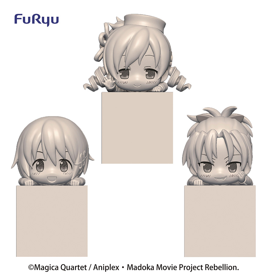 Puella Magi Madoka Magica The Movie Rebellion Vol 2 Hikkake 3-Piece PVC Figure Set