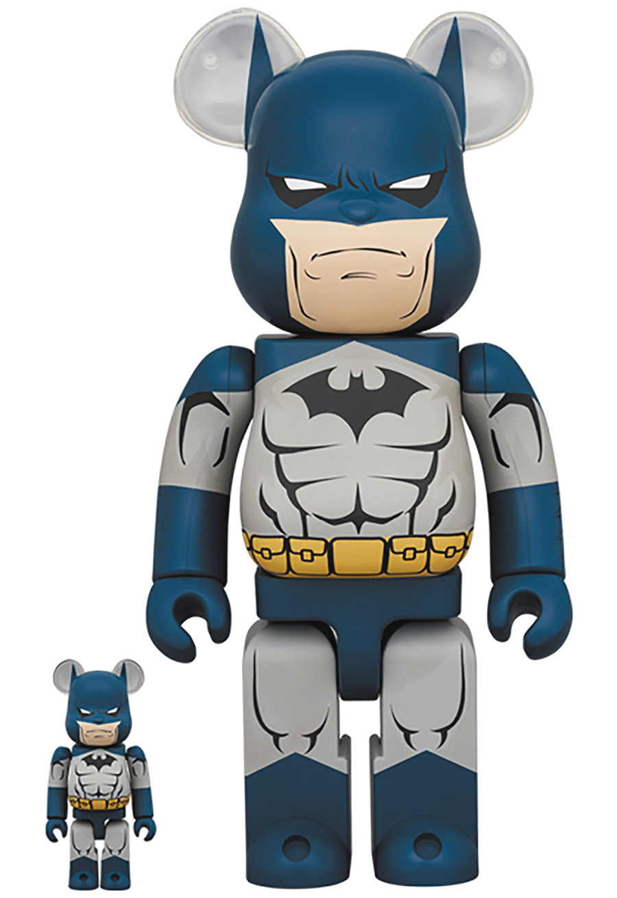 Batman Hush 100 Percent & 400 Percent 2-Pack Bearbrick