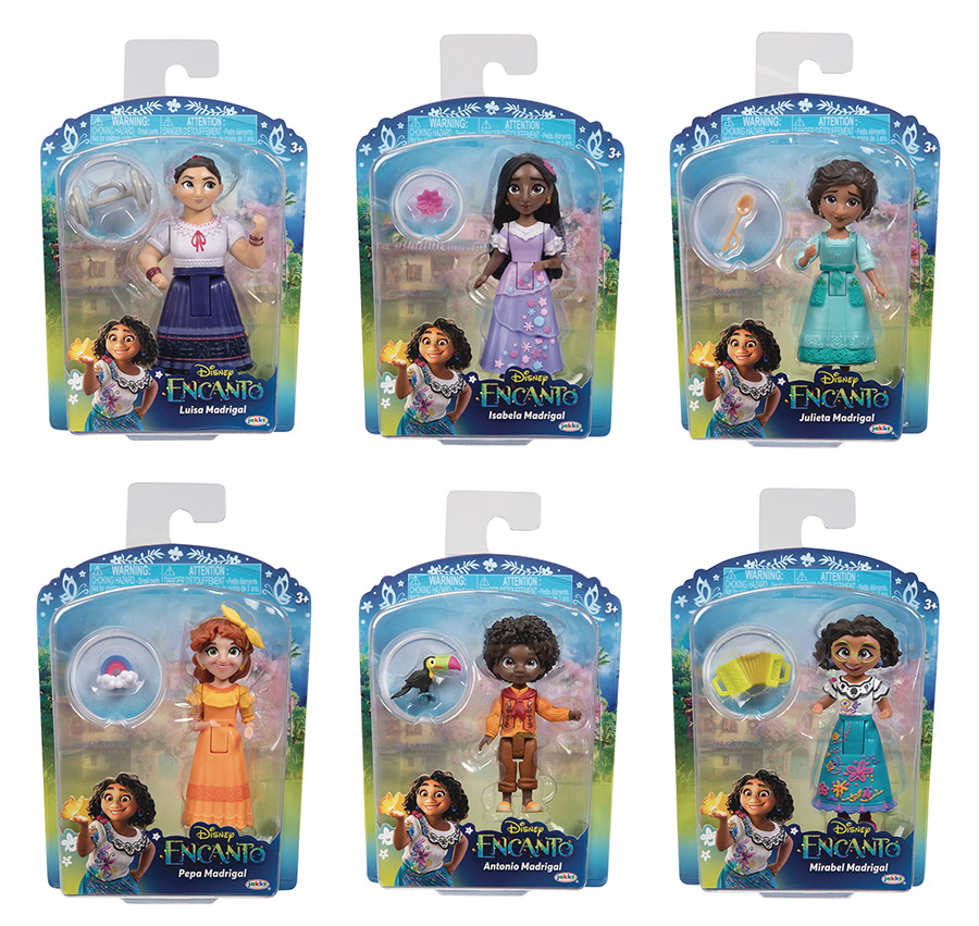Disney Encanto 3-Inch Small Doll Assortment Case