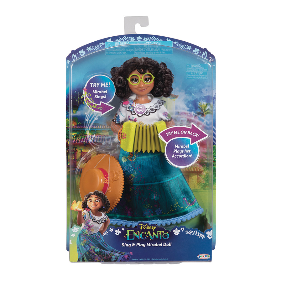 Disney Encanto Musical Singing Fashion Doll Case